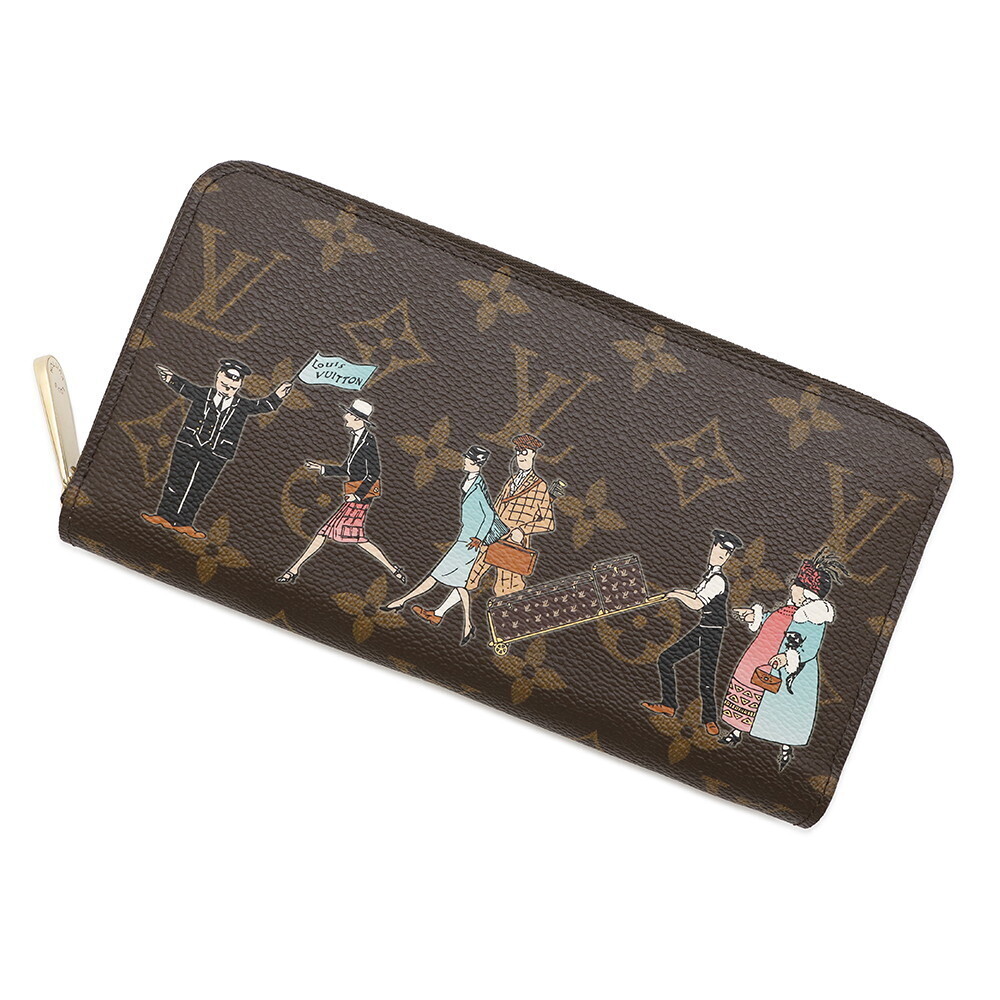Louis Vuitton Monogram Illustrious Zippy Wallet Long